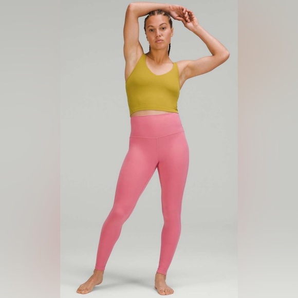 lululemon athletica Pants - Lululemon Align High Rise 28” Leggings Pink 8